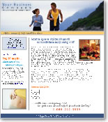 Virtual Business Card Example
