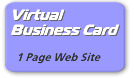 Virtual Business Card, 1 page web site, from $325